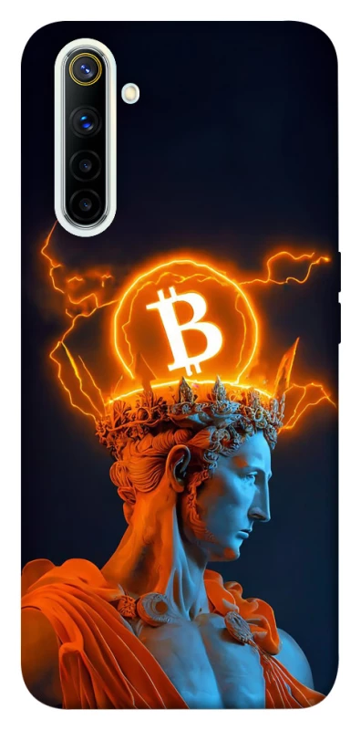 Чехол на Realme 6 Bitcoin God фото 1 из 1