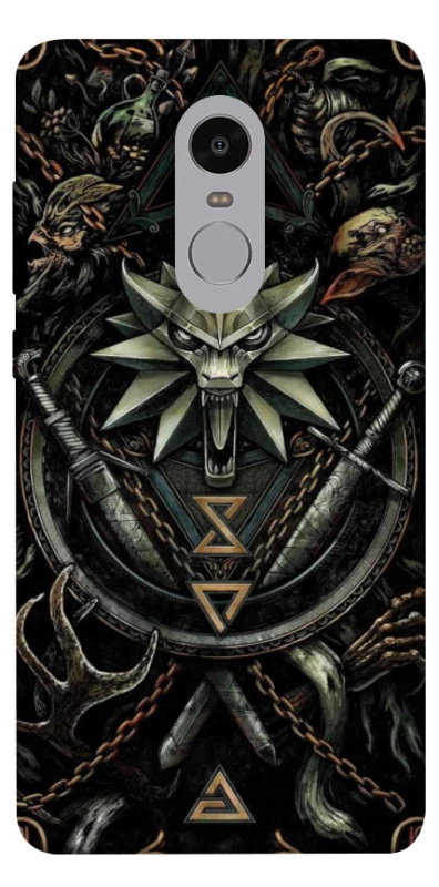 Чехол на Xiaomi Redmi Note 4X / Note 4 (Snapdragon) Ведьмак фото 1 из 1