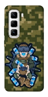 Чохол на Infinix Hot 50 Pro PILOT NON STOP фото 1 з 1