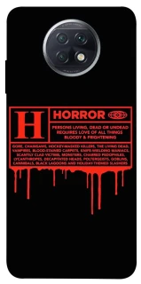 Чохол на Xiaomi Redmi Note 9 5G / Note 9T Horror Halloween фото 1 з 1