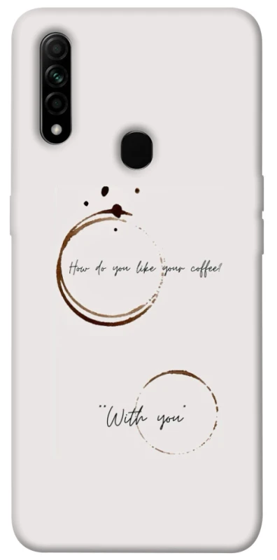 Чехол на Oppo A31 Coffee with you фото 1 из 1