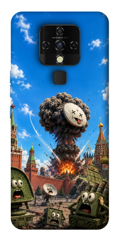 Чохол на TECNO Camon 16 SE Moscow never sleeps ver.7 фото 1 з 1