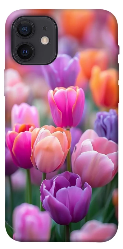 Чохол на Apple iPhone 12 (6.1") Тюльпанове поле фото 1 з 1