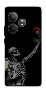 Чехол на Realme GT Neo 6 Skeleton vs Rose фото 1 из 1