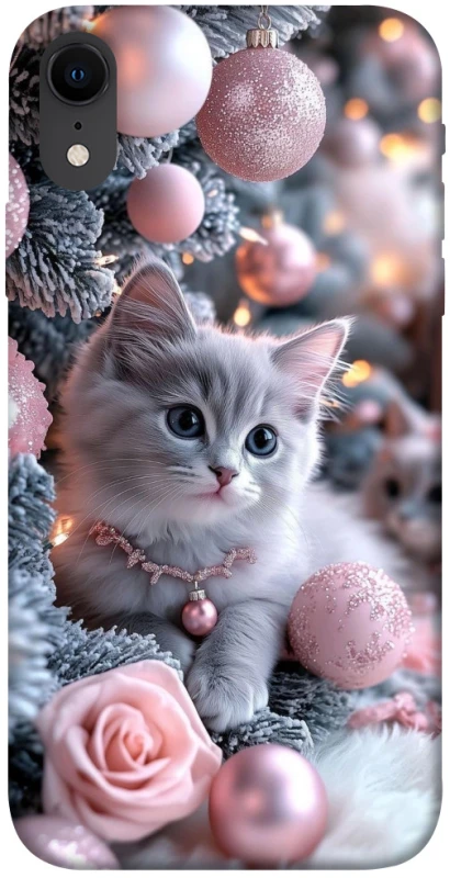 Чохол на Apple iPhone XR (6.1") Christmas Kitty фото 1 з 1