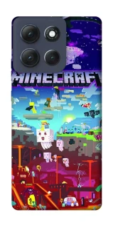 Чохол на Motorola Moto G86 Power Minecraft world фото 1 з 1