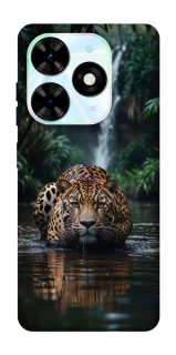 Чехол на TECNO Spark Go 2024 Leopard in water фото 1 из 1