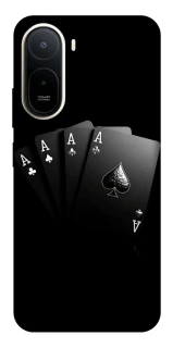 Чехол на Xiaomi Redmi A7 Pro 4G Black Cards фото 1 из 2