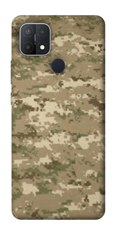 Чехол на Oppo A15s / A15 camouflage v4 фото 1 из 1