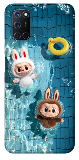 Чохол на Oppo A52 / A72 / A92 Labubu in the pool фото 1 з 1