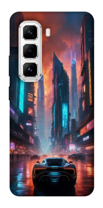 Чехол на Infinix Hot 50 Pro Cyber city фото 1 из 1