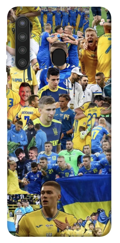 Чохол на Samsung Galaxy A21 UA-Football ver.6 фото 1 з 1