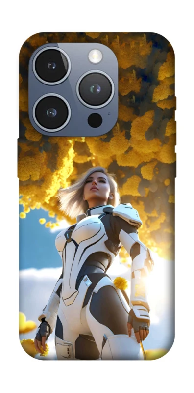 Чохол на Apple iPhone 16 Pro Cyber space girl ver.3 фото 1 з 1