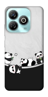 Чехол на ZTE Blade A75 4G Four pandas фото 1 из 1