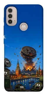 Чехол на Motorola Moto E40 Moscow never sleeps ver.8 фото 1 из 1