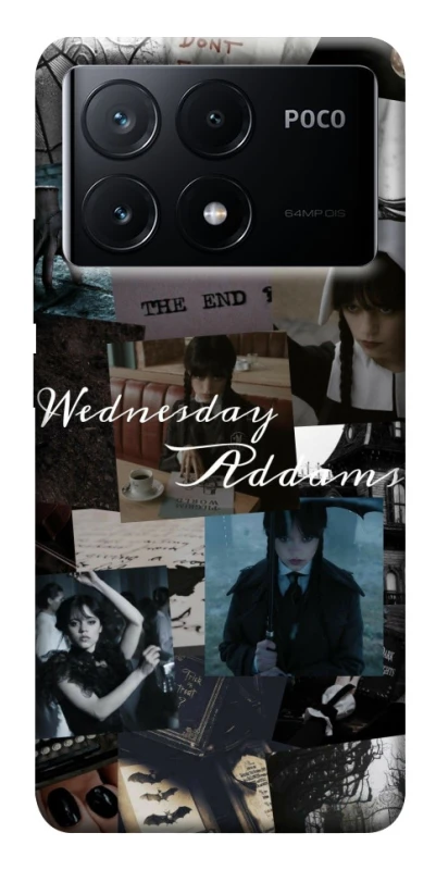 Чохол на Xiaomi Poco X6 Wednesday Collage ver.1 фото 1 з 1