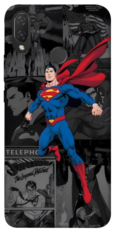 Чехол на Huawei P Smart+ (nova 3i) superman comics фото 1 из 1