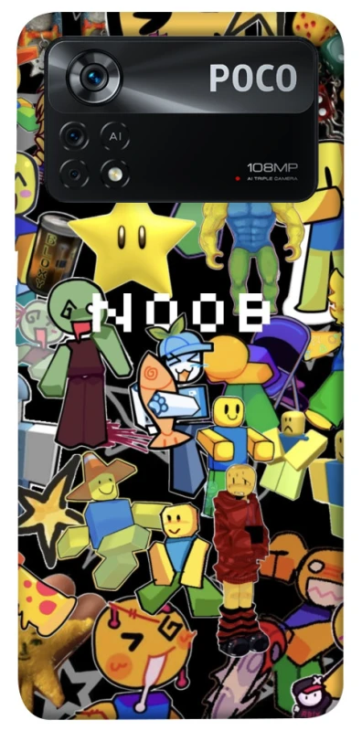 Чохол на Xiaomi Poco X4 Pro 5G Roblox Noob фото 1 з 1