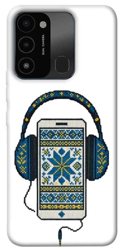 Чехол на TECNO Spark 8C Современная вышиванка фото 1 из 1