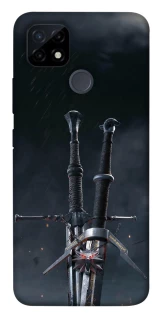 Чохол на Realme C25Y Мечі Ведьмака фото 1 з 1