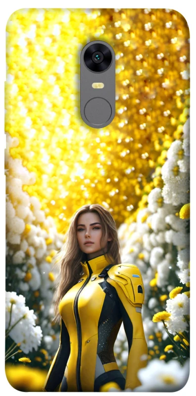 Чохол на Xiaomi Redmi 5 Plus / Redmi Note 5 (Single Camera) Cyber space girl ver.2 фото 1 з 1