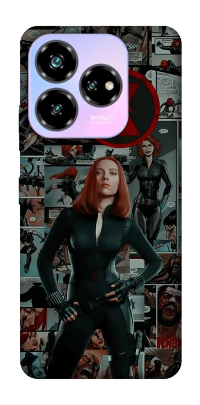 Чохол на ZTE Nubia V60 Desing Black Widow фото 1 з 1