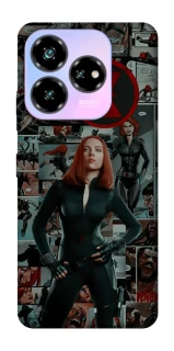 Чохол на ZTE Nubia V60 Desing Black Widow фото 1 з 1