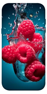 Чехол на Samsung A720 Galaxy A7 (2017) Малинка в воде фото 1 из 1