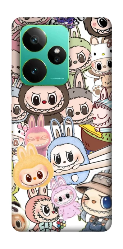 Чохол на Realme GT 7 All Labubus фото 1 з 1