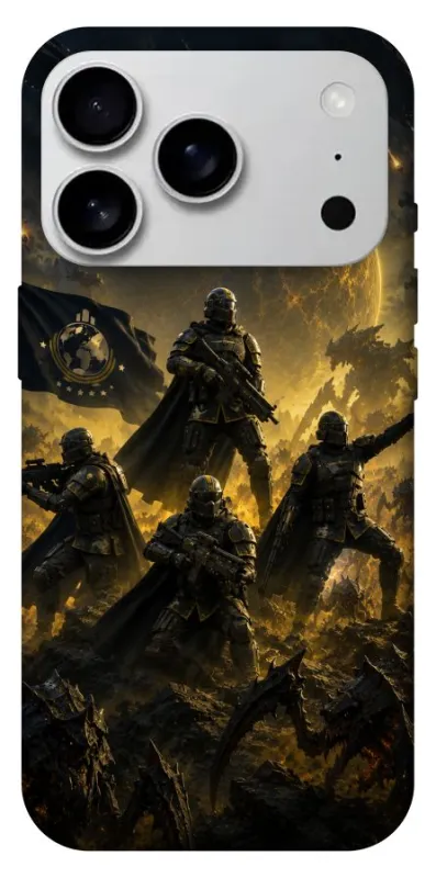 Чехол на Apple iPhone 18 Pro Max HELLDIVERS ver.2 фото 1 из 1