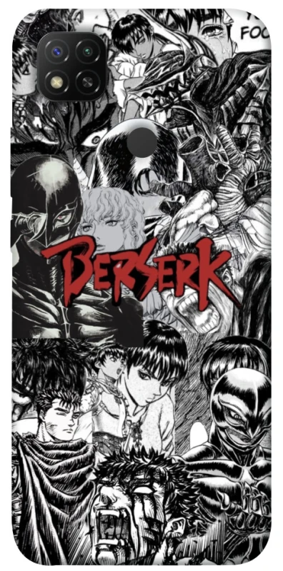 Чохол на Xiaomi Redmi 9C Berserk Collage фото 1 з 1