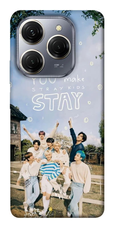 Чохол на TECNO Spark 20 Pro Stray Kids v3 фото 1 з 1