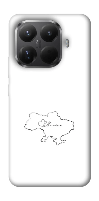 Чехол на Xiaomi 15T Pro Ukraine map фото 1 из 1