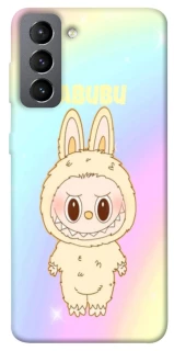 Чохол на Samsung Galaxy S21 FE Fluffy Rainbow Labubu фото 1 з 1
