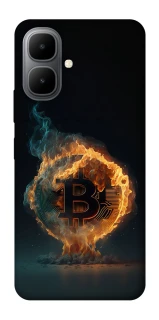 Чохол на Infinix Smart 10 Fire Bitcoin фото 1 з 1