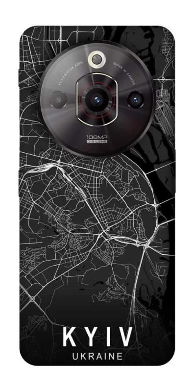 Чехол на ZTE Nubia Focus Pro Kyiv map фото 1 из 1
