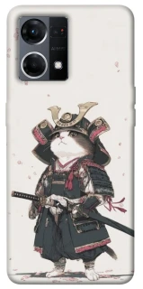 Чохол на Oppo Reno 7 4G Samurai Cat Warrior фото 1 з 1
