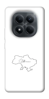 Чохол на Xiaomi Redmi Note 15 Pro 4G Ukraine map фото 1 з 1