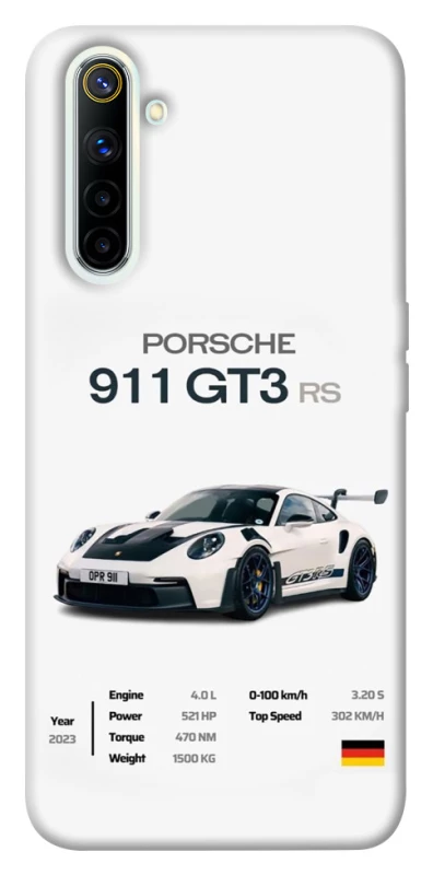 Чехол на Realme 6 Porsche 911 GT3 фото 1 из 1