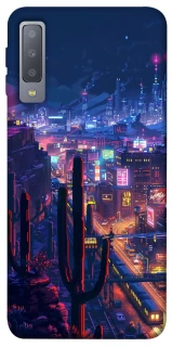 Чохол на Samsung A750 Galaxy A7 (2018) Night city фото 1 з 1