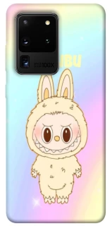 Чохол на Samsung Galaxy S20 Ultra Fluffy Rainbow Labubu фото 1 з 1