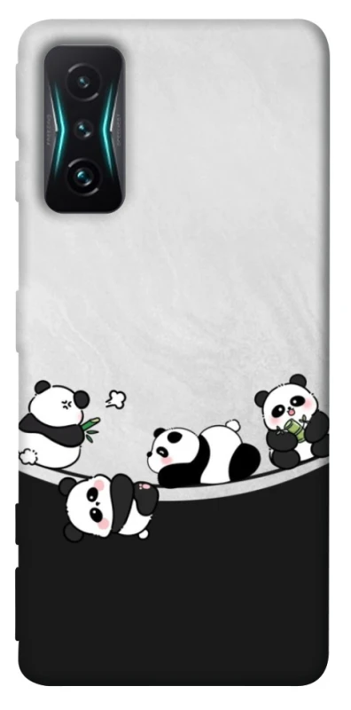 Чохол на Xiaomi Redmi K50 Gaming Four pandas фото 1 з 1