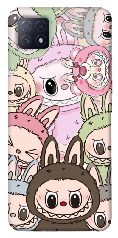 Чохол на Oppo A72 5G / A73 5G All Labubu 3 фото 1 з 1