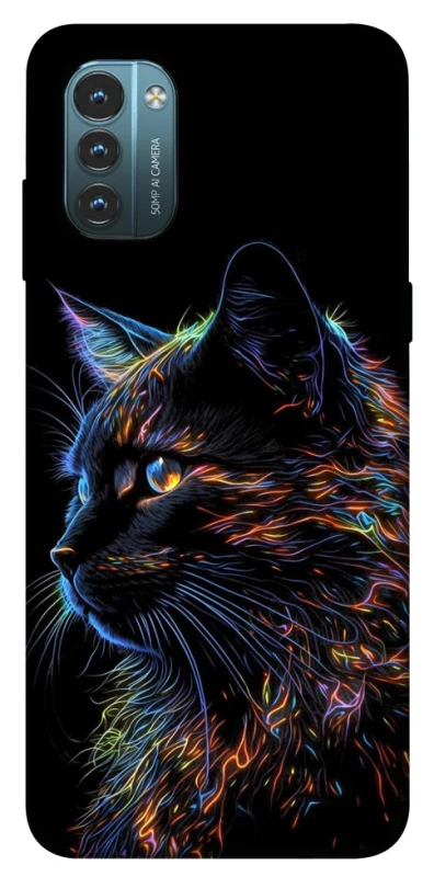 Чохол на Nokia G21 Чорний кіт фото 1 з 1