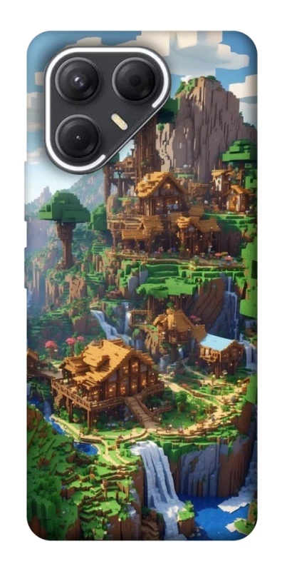 Чохол на TECNO Pova 7 Minecraft universe фото 1 з 1