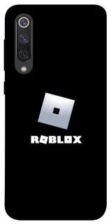 Чехол на Xiaomi Mi 9 SE Roblox logo black фото 1 из 1