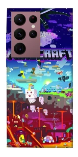 Чехол на Samsung Galaxy S22 Ultra Minecraft world фото 1 из 1