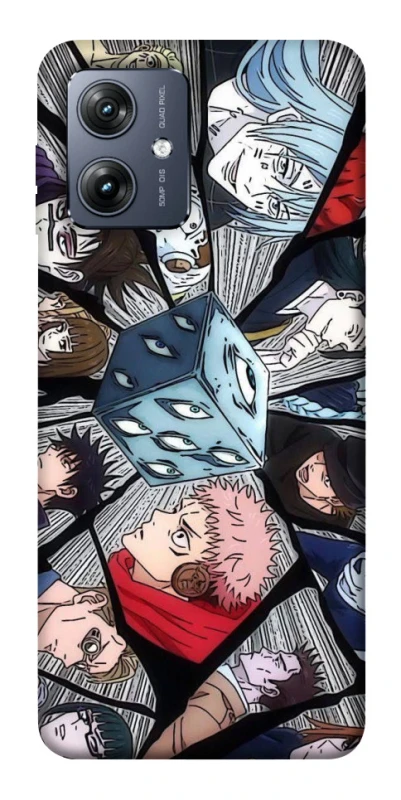 Чохол на Motorola Moto G54 jujutsu kaisen v4 фото 1 з 1
