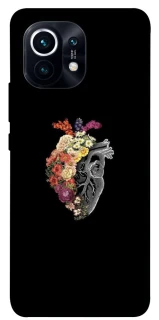Чохол на Xiaomi Mi 11 Heart with flowers фото 1 з 1
