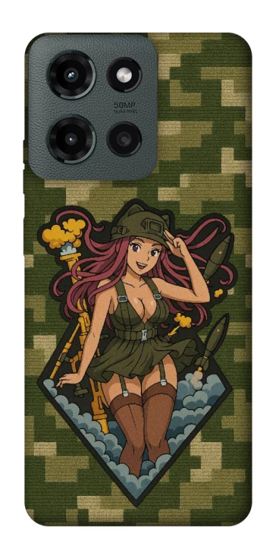 Чохол на Motorola Moto G Power (2025) Military Waifu фото 1 з 1